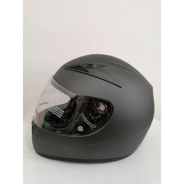 RMS KAPALI KASK 1987 MAT GRİ - Resim 3