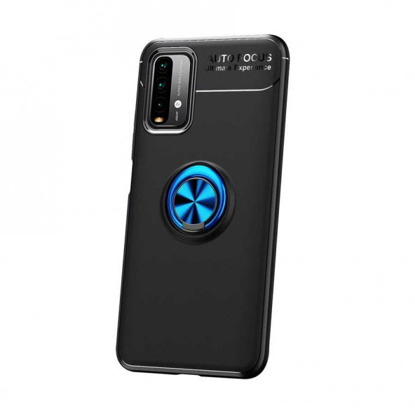 Xiaomi Redmi 9T Kılıf Standlı Yüzüklü Manyetik Silikon ürün görseli 1