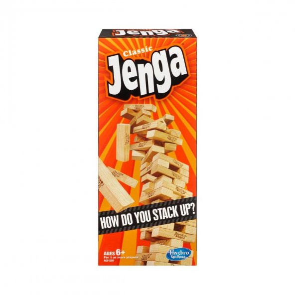 Hasbro Jenga Klasik Jenga Classic ORJİNAL Hasbro Jenga ürün görseli 1