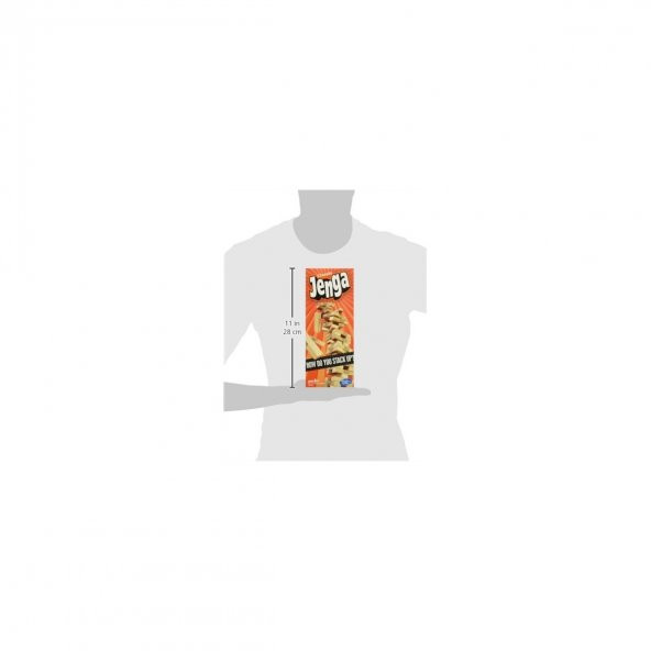 Hasbro Jenga Klasik Jenga Classic ORJİNAL Hasbro Jenga - Resim 8