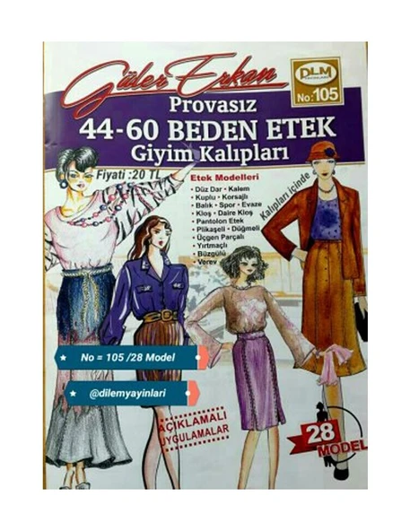Güler Erkan′la Provasız Giyim Kalıpları - Sayı 105 ürün görseli 1