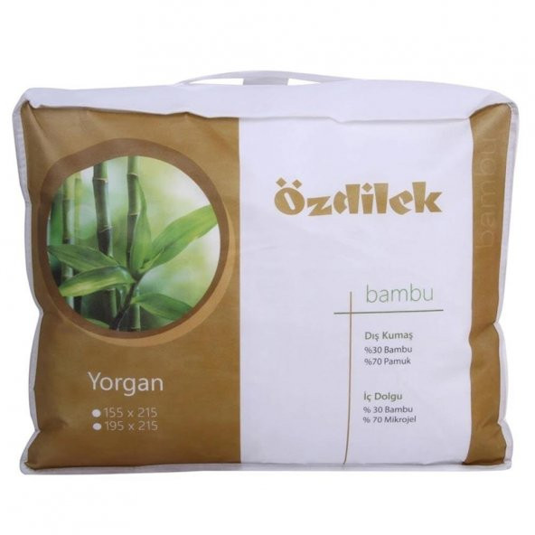 Özdilek Tek Kişilik Bambu Yorgan 155X215 ürün görseli 1