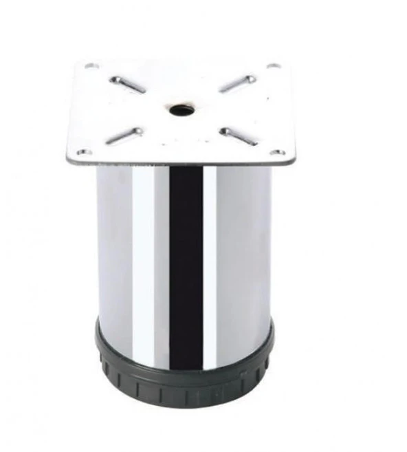 Metal Mobilya Ayağı 60mm Krom 10cm - Resim 2