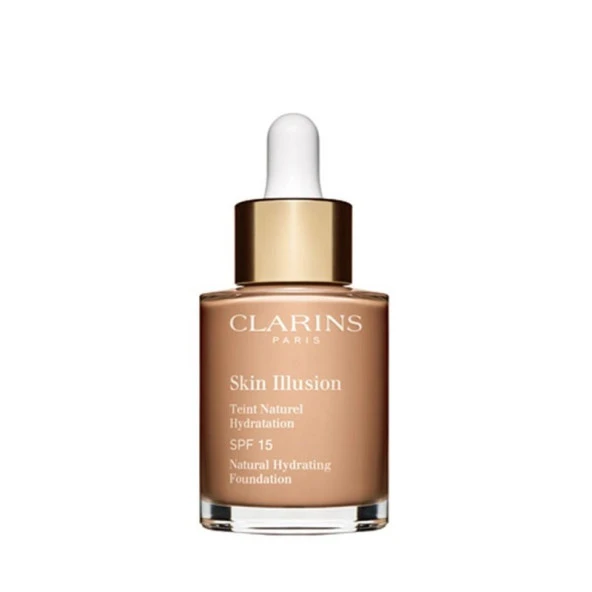 Clarins Skin Illusion Spf15 Teint Naturel Foundation No.108    30ml. ürün görseli 1