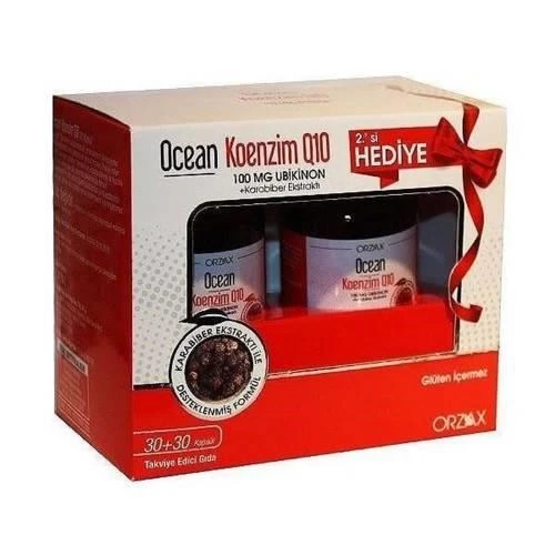Ocean Koenzim Q10 100 mg 2li Paket 30 Kapsül ürün görseli 1