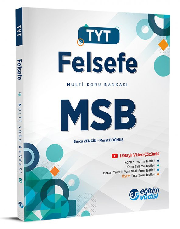 Eğitim Vadisi Tyt Felsefe Multi Soru Bankası ürün görseli 1