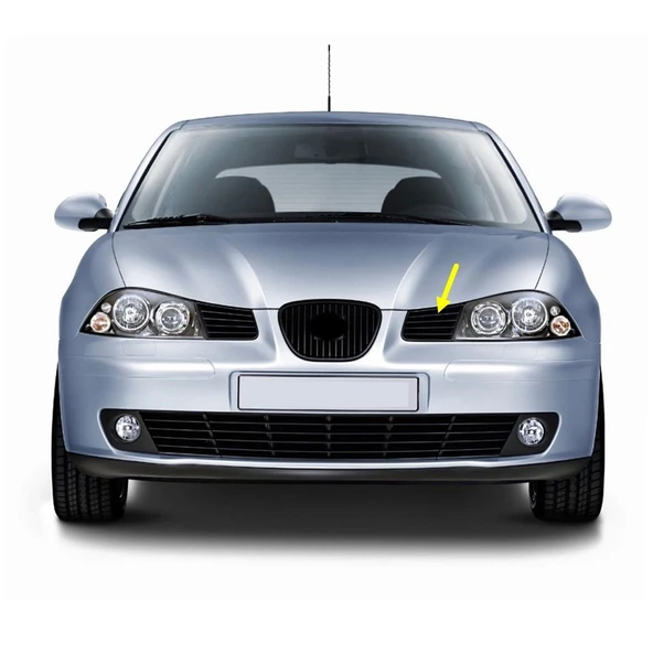 Seat Cordoba 2002-2009 Ön Panjur Sol Yan Parçası Izgarası 6L0853677 ürün görseli 1