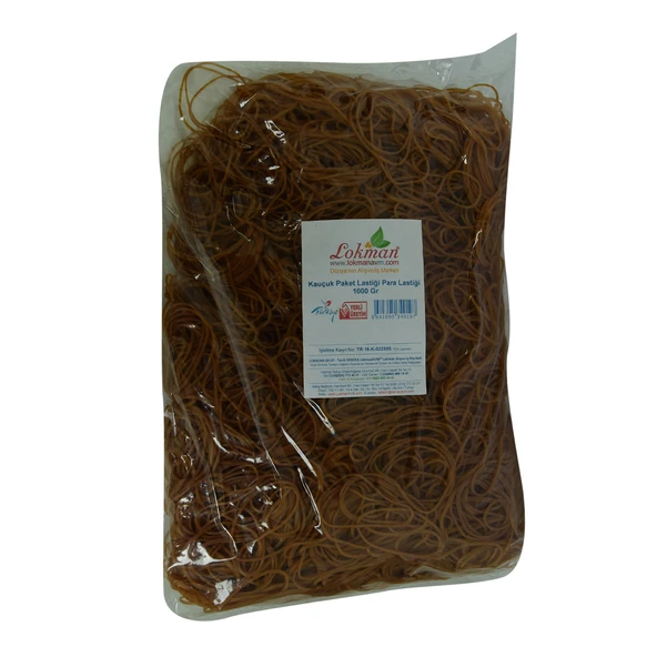 Kauçuk Paket Lastiği Para Lastiği 1000 Gr Paket - Resim 4