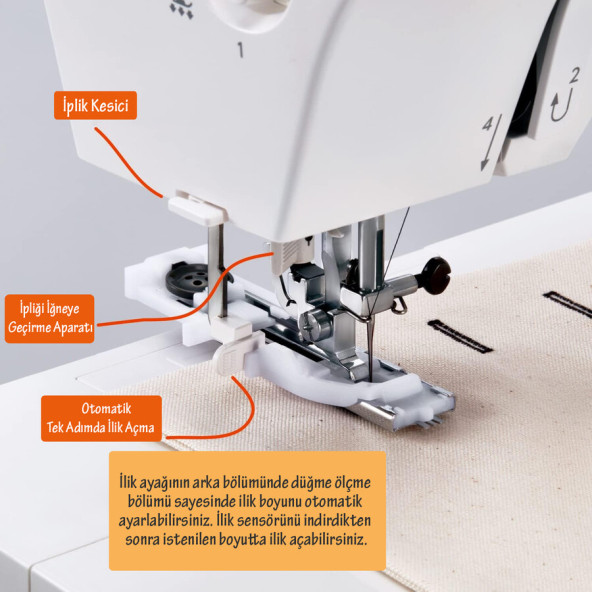 Janome 1522Bl Dikiş Makinesi - Resim 8