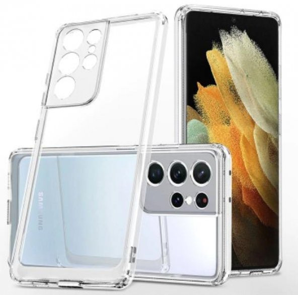 Galaxy S22 Ultra Kılıf Kamera Korumalı Süper Silikon ürün görseli 1