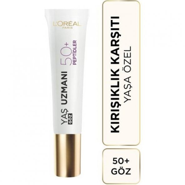 Loréal Paris Yaş Uzmanı 50+ Kırışıklık Karşıtı Yenileyici Göz Kremi ürün görseli 1
