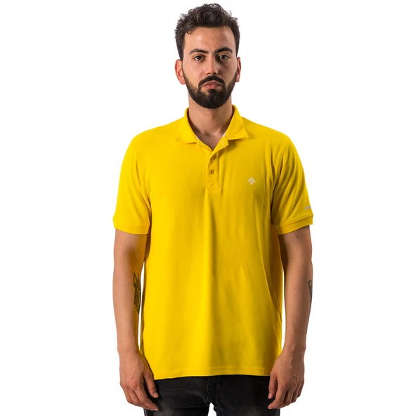 FreeCamp Breeze Erkek Polo T-Shirt-SARI ürün görseli 1