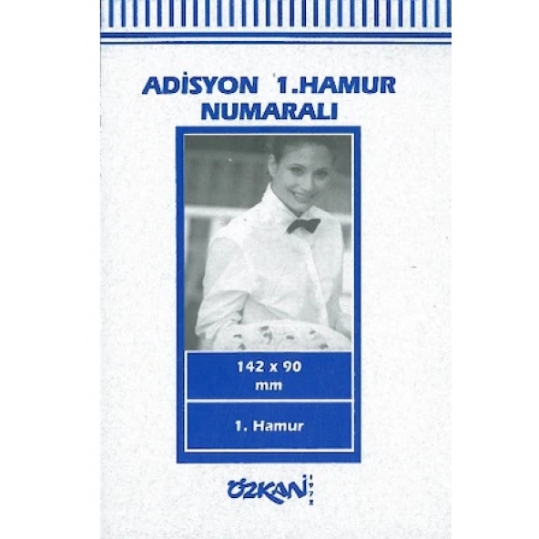 Adisyon 1. Hamur tek nüsha Numaralı 10 lu paket özkan ürün görseli 1