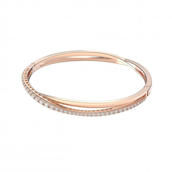 5620552 Swarovski Bilezik Twıst:Bangle Whıte/Ros ürün görseli 1