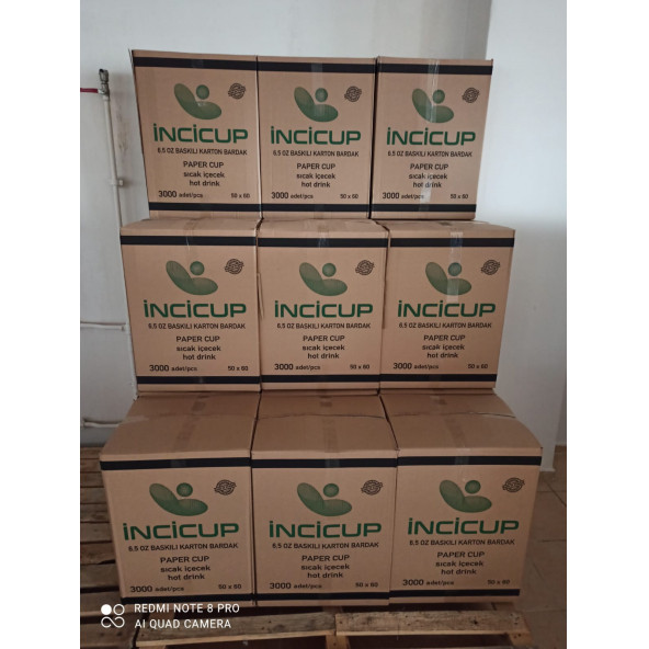 İncicup Karton Bardak 6.5 Oz 3000 Adet - Resim 7