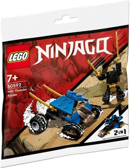 LEGO Ninjago 30592 Mini Thunder Raider ürün görseli 1