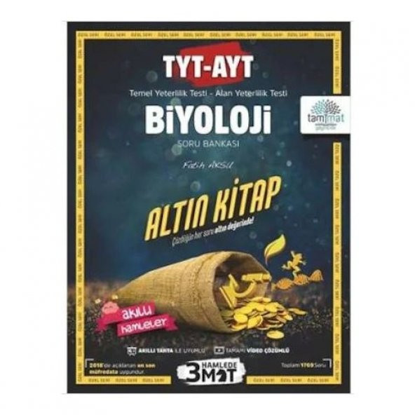Tammat TYT-Tammat AYT BİYOLOJİ SORU BANKASI ürün görseli 1