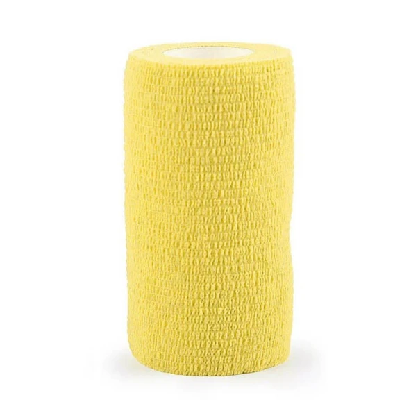 Elastik Yapışkanlı Coban Renkli Bandaj 10 cm x 4,5 mt Sarı ürün görseli 1