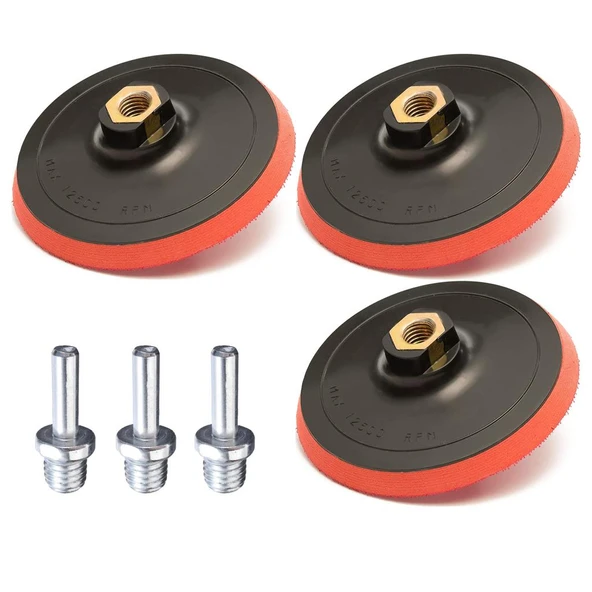 バッチ様へ♥ PTTAVM: Rodex Avuç İçi Taşlama Cırt Zımpara Tabanı + Pim Seti