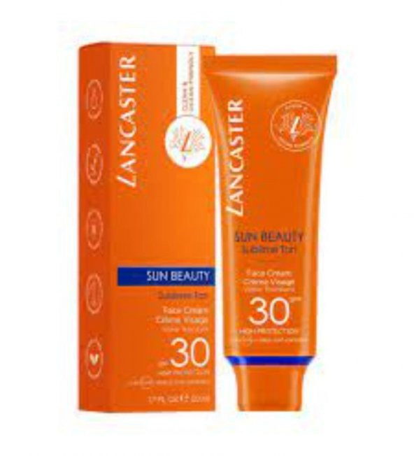 Lancaster Sun Beauty Yüz Kremi SPF30 Güneş Sonrası Yüz Bakım Kremi 50 ML ürün görseli 1