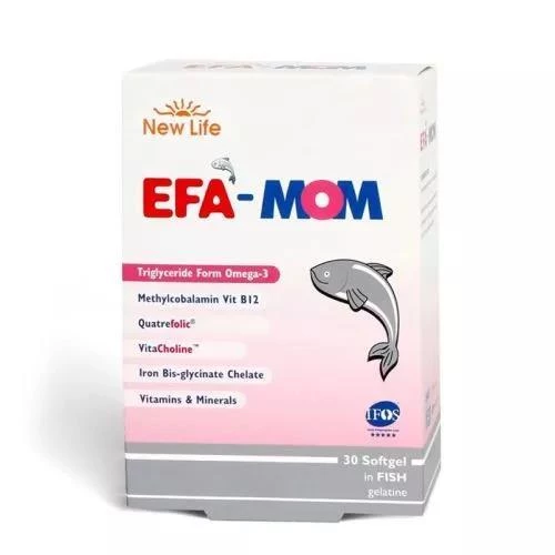 New Life EFA Mom Takviye Edici Gıda 30 Kapsül ürün görseli 1