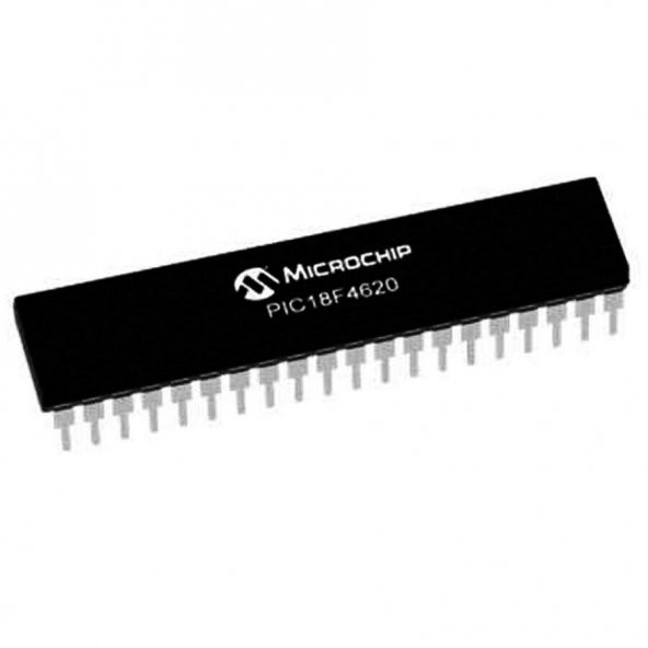 PIC18F4620 I/P DIP-40 8-Bit 40MHz Mikrodenetleyici ürün görseli 1