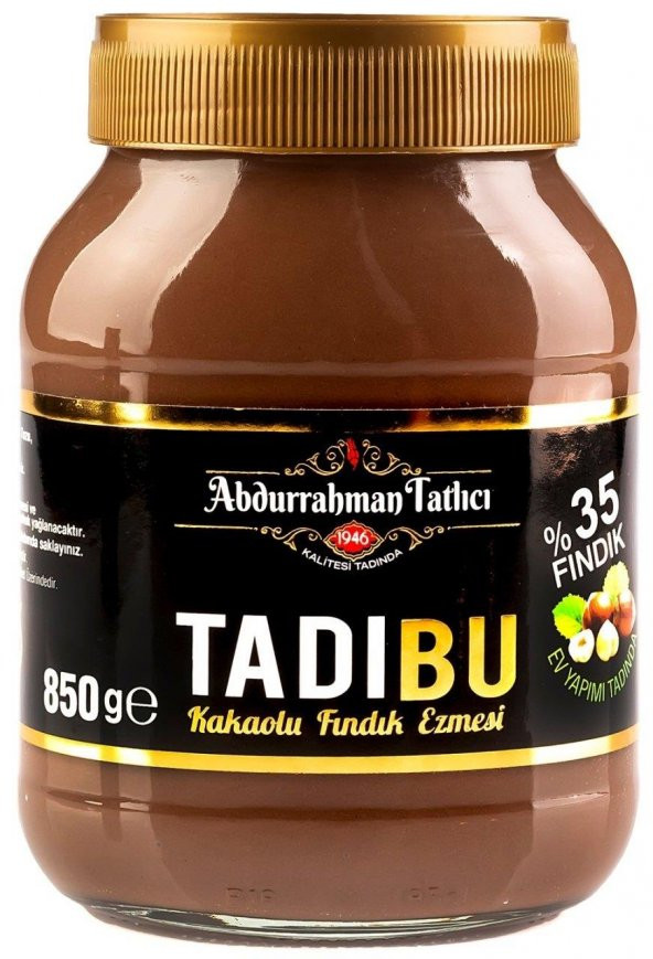 Abdurrahman Tatlıcı Tadıbu Kakaolu Fındık Ezmesi 850 G ürün görseli 1