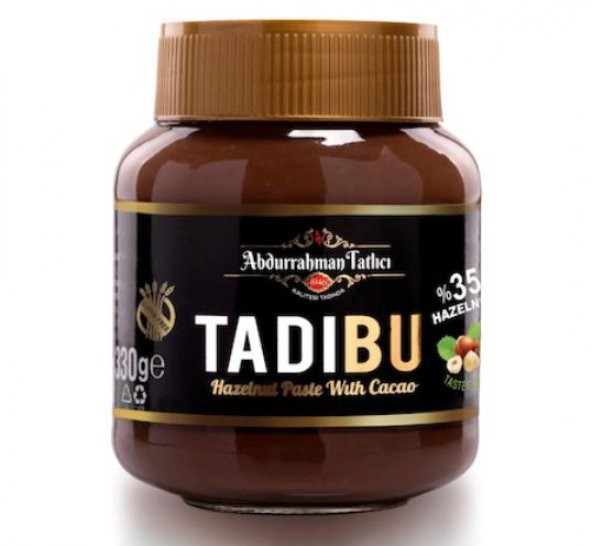 Abdurrahman Tatlıcı Tadıbu Kakaolu Fındık Ezmesi 3 x 330 G ürün görseli 1