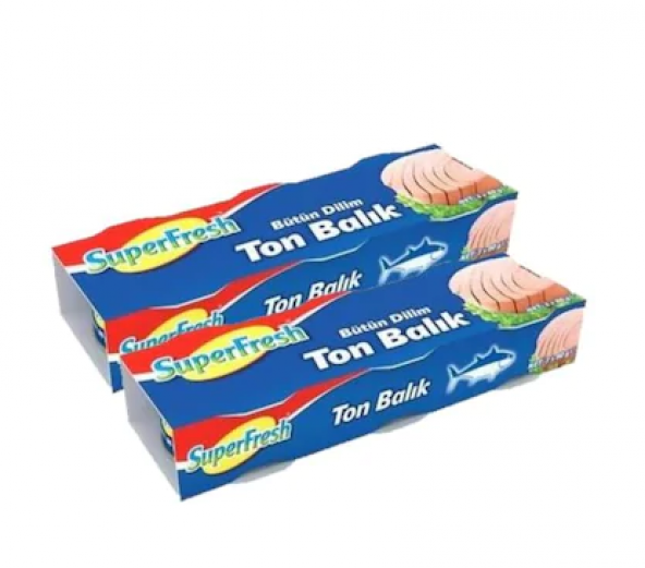 Superfresh Ayçiçek Yağlı Ton Balığı 6 x 75 G ürün görseli 1