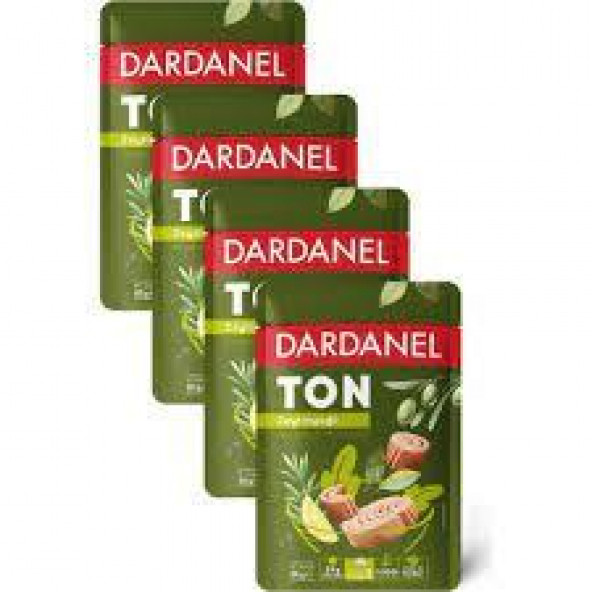 Dardanel Zeytinyağlı Ton Balığı Poşet 80 G X 4 Adet ürün görseli 1