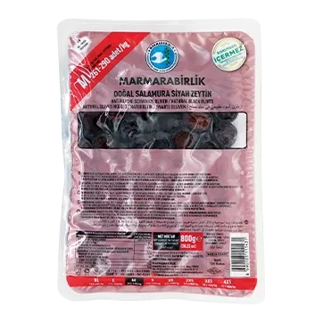 Marmarabirlik Vakum Süper M Siyah Zeytin Vakum 800 G ürün görseli 1