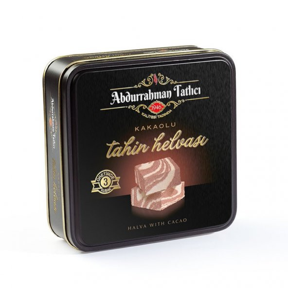 Abdurrahman Tatlıcı Özel Seri Kakaolu Tahin Helvası 1 KG ürün görseli 1