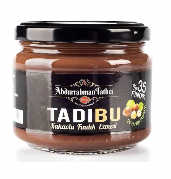 Abdurrahman Tatlıcı Tadıbu Kakaolu Fındık Ezmesi 4 x 330 G ürün görseli 1
