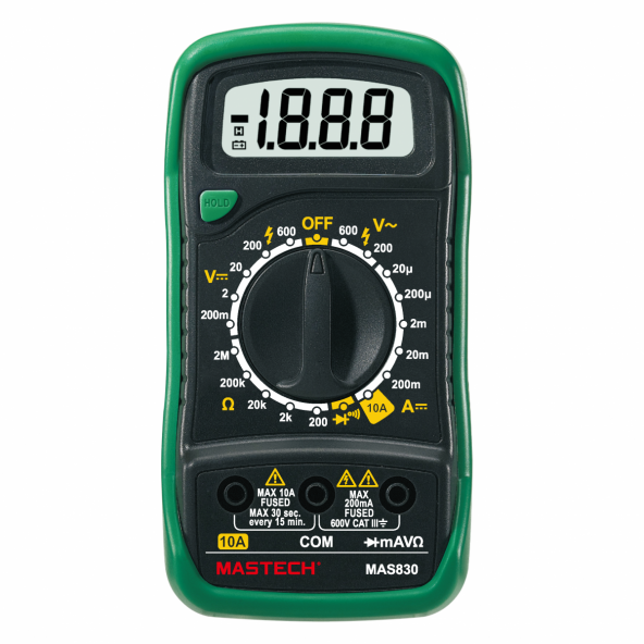 WELLHİSE MAS830 DİJİTAL ÖLÇÜ ALETİ ürün görseli 1