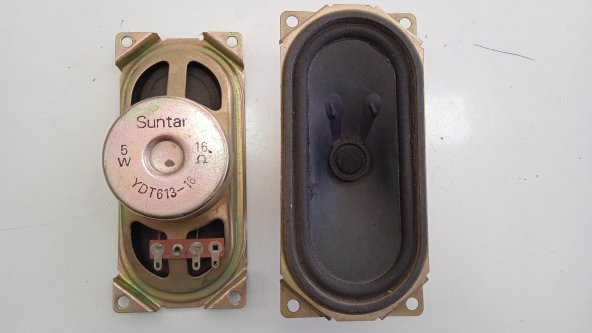 TV HOPARLÖR 16 OHM 5W 12.5 X 5.5 CM 1 ADET ürün görseli 1