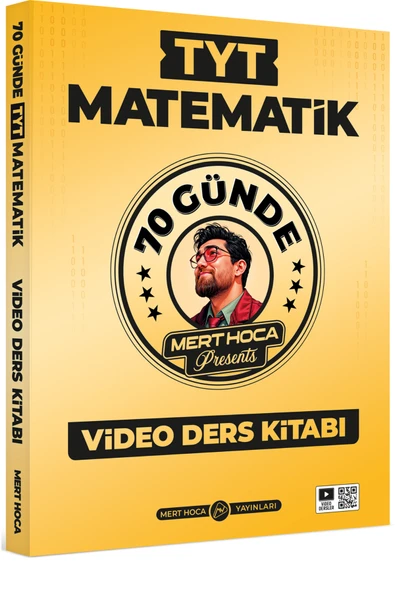70 Günde TYT Matematik Video Ders Kitabı Mert Hoca ürün görseli 1