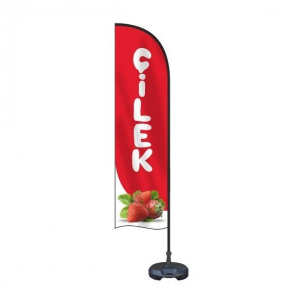 Çilek Yelken Bayrak Takımı ürün görseli 1