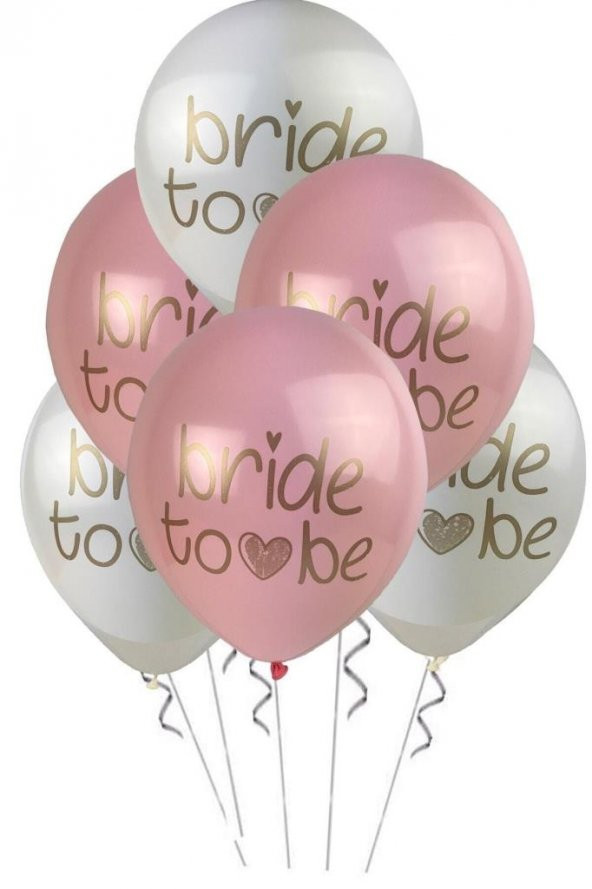 Beysüs Bride To Be Pastel Balon 5li ürün görseli 1