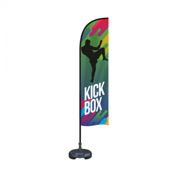 Kick Box Yelken Bayrak ürün görseli 1