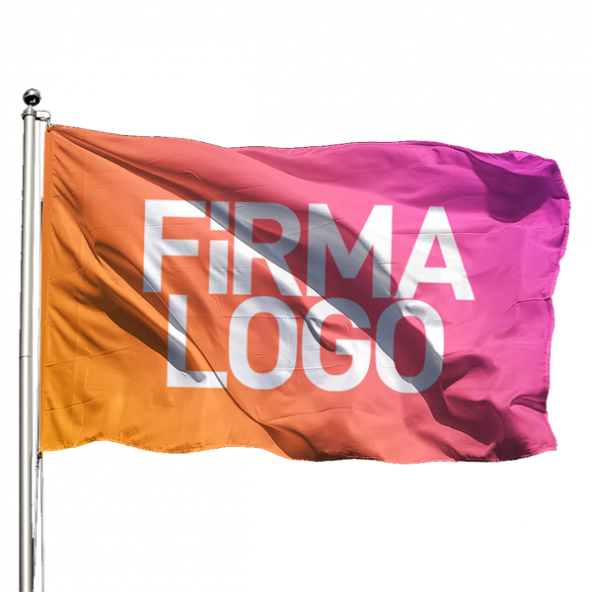 Özel Logolu Gönder Flama 200x300 - Tek Kat Raşel ürün görseli 1