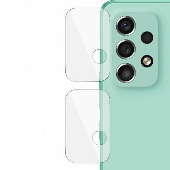 ECRMOBILE Samsung Galaxy A53 5G Nano Cam Kamera Lens Koruyucu (2 Adet) ürün görseli 1