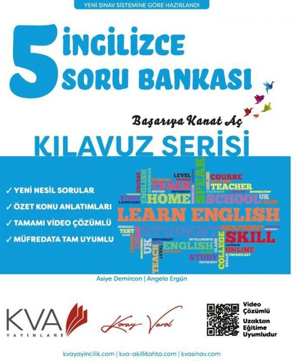 5. Sınıf İngilizce Kılavuz Serisi Soru Bankası KVA Yayınları ürün görseli 1