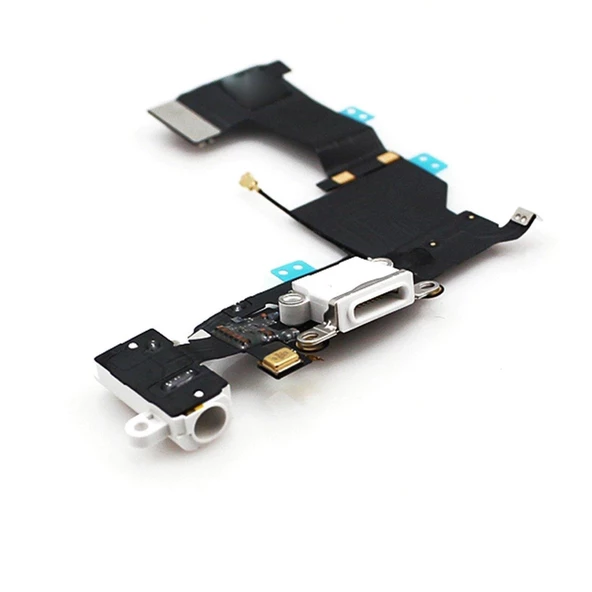 iPhone 5s Şarj Soketi Kulaklık Soketi Mikrofon Filmli Orj - Beyaz ürün görseli 1