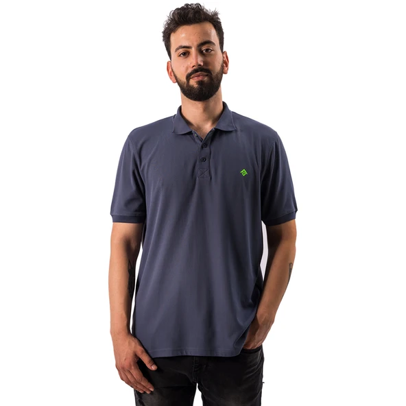 FreeCamp Breeze Erkek Polo T-Shirt-ANTRASİT ürün görseli 1