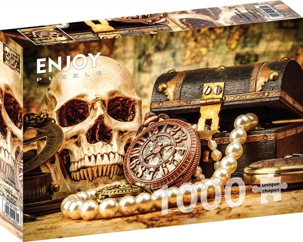 Enjoy 1000 Parça Korsan Kaptanın Masası Puzzle ürün görseli 1