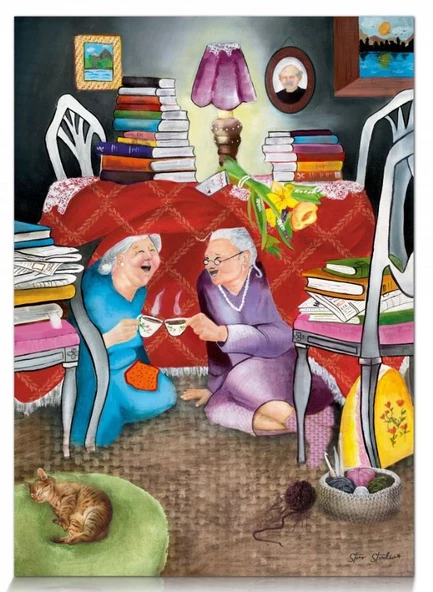 Star Puzzle 500 Parça Altın Kızlar Puzzle ürün görseli 1