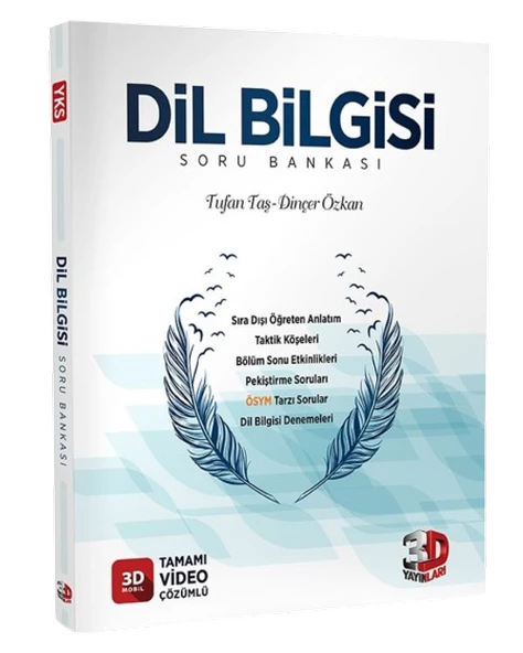 3D TYT Dilbilgisi Soru Bankası Tamamı Video Çözümlü ürün görseli 1
