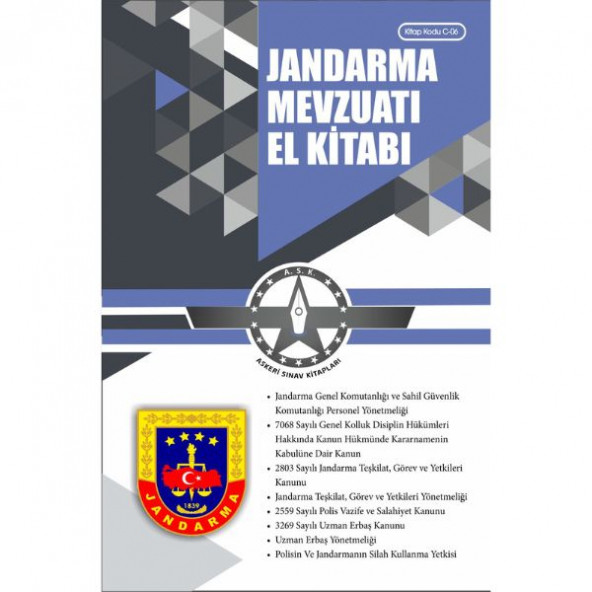 Jandarma Mevzuatı El Kitabı (Cep Kitabı) ürün görseli 1