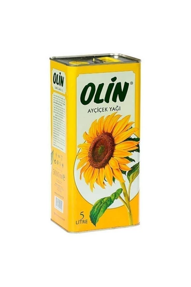 Olin Ayçiçek Yağı 5 Lt Teneke ürün görseli 1