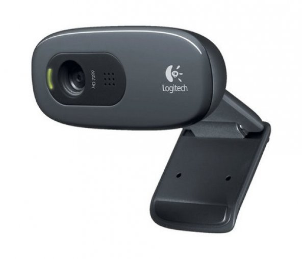 Logitech C270 Webcam HD Siyah 960-001063 - Resim 2